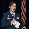 Female airman earns a Ranger tab