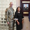 RHC-P honors retired Col. Timothy Hoiden during a conference room dedication ceremony