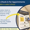 Convenience and self-service appointment check-in at your fingertips