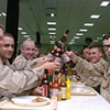 Beer in the barracks? Maybe