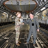 C-17 pilot recognized by 64 AEW commander