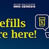 New feature of MHS GENESIS Patient Portal allows prescription refills