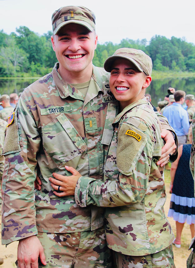 Earning her tab News Front Northwest Military Home of The Ranger