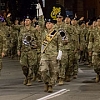JBLM soldiers march in Seafair Torchlight Parade